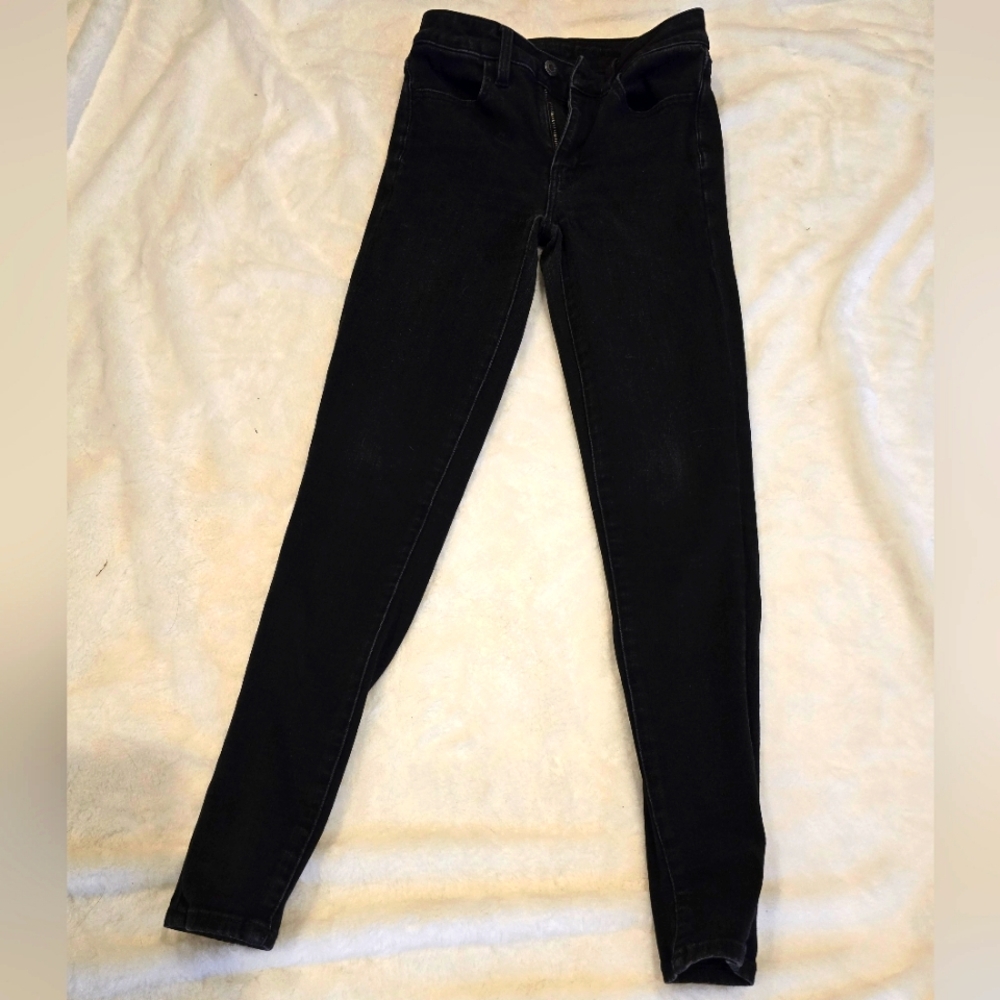 American Eagle Womens super high rise leggings size 2, black jeans